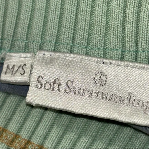 Soft Surroundings Bohemian Tie Dye Faux Wrap Full Skirt - Picture 5 of 10